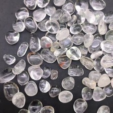 Natural White Clear Quartz Crystal Chips Gravel Stone Healing Decoration 100g