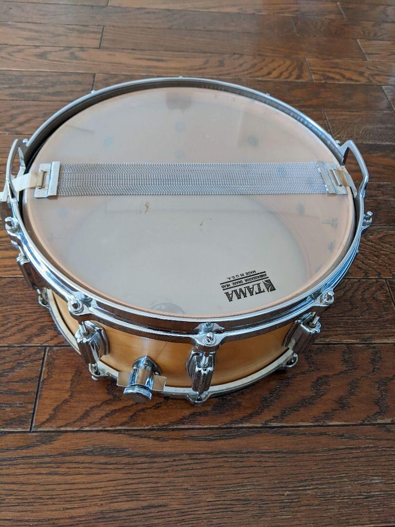TAMA 14x6.5 Birch Snare Drum Vintage 70s 1977-79 w/ Soft Case Made