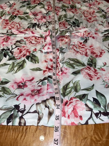 Show Me Your Mumu Brie ROBE Garden Of Blooms PINK floral Belt Short Coquette S - Picture 9 of 11