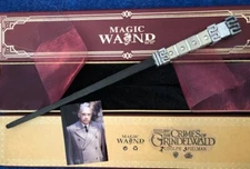 Spielman Wand 15", REAL WOOD, Fantastic Beasts, Harry Potter, Wizarding World HP