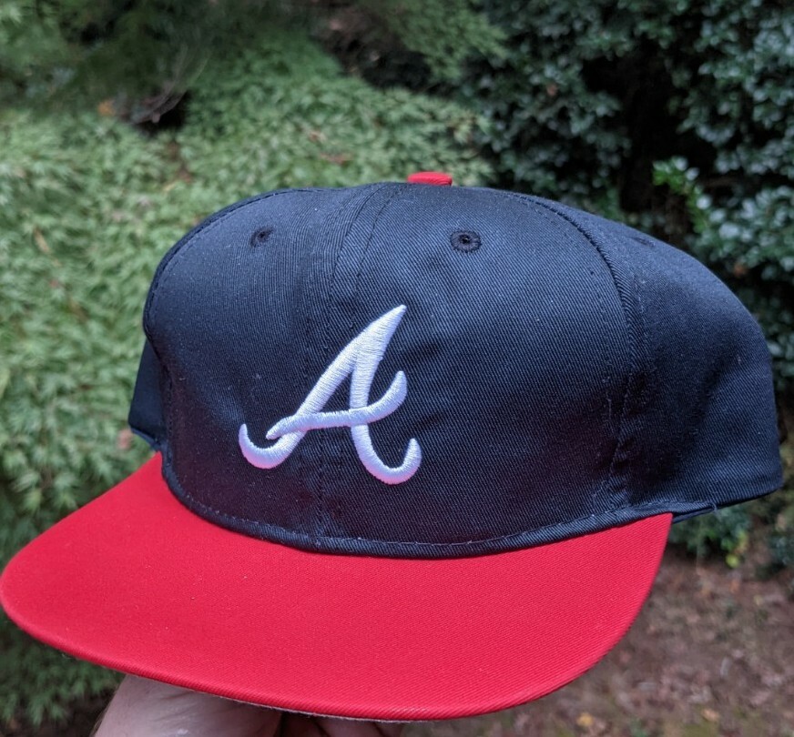 帽子 Vintage 90s Atlanta Braves Snapback CAP s-l400.jpg