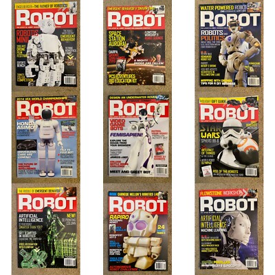 NEW Magazine: Robot: YOU CHOOSE: Lastest in Hobby Science Consumer Robotics