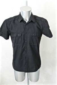 camisa negra hugo boss