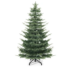 7.5ft Pre-Lit Aspen Fir Artificial Christmas Tree w/1319 Mixed Branch Tips