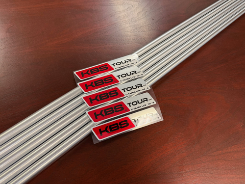 New KBS Tour C-Taper Lite 110 Stiff Flex 5 Piece Iron Shaft Pack 4i thru 8i .355