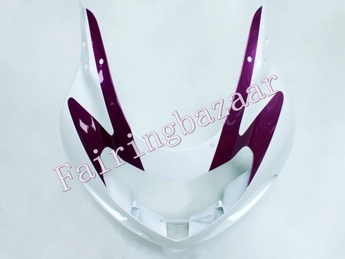 Fit for GSXR600/750 01-03 White Purple ABS Injection Fairing Kit With Tank Cover - Picture 2 of 7