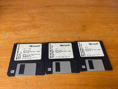 Microsoft MS-Dos 6.21 On 3.5'' Floppy Disks Genuine Disks Only Tested