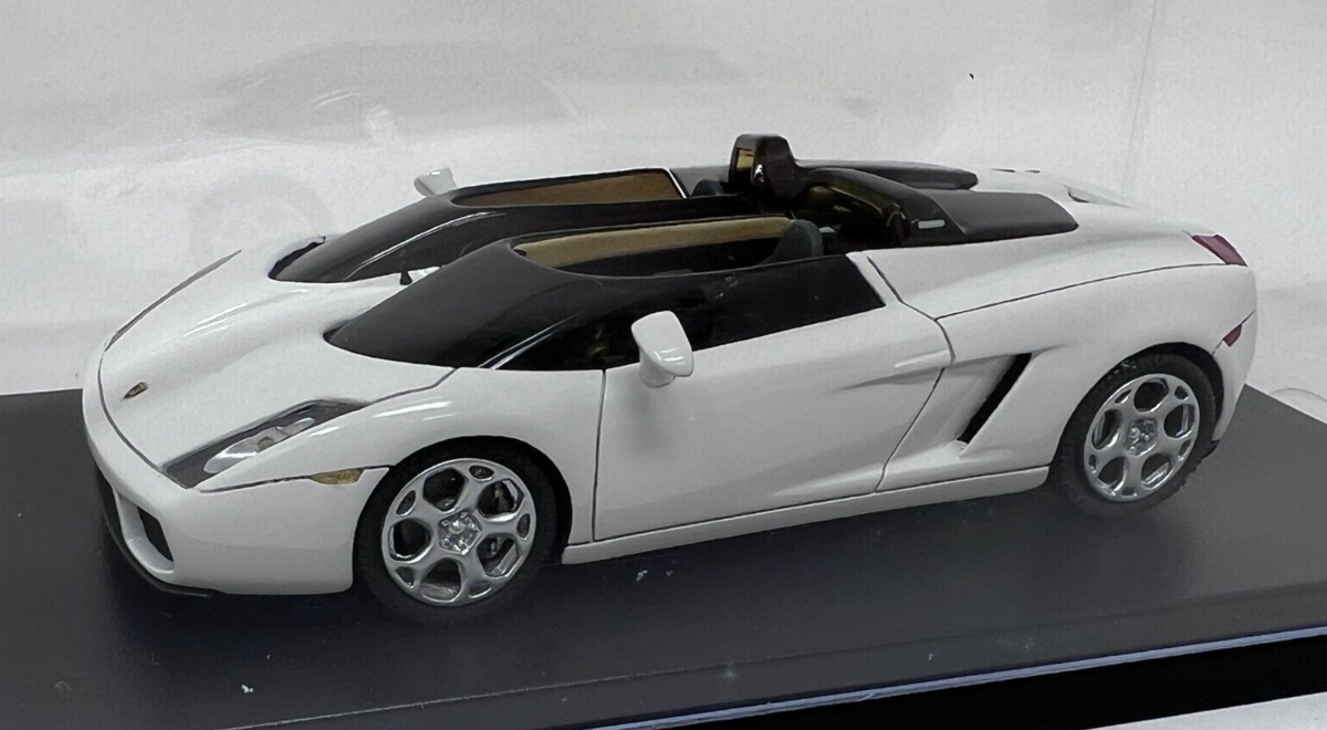 ミニカー Lamborghini Gallardo Spyder 2006 1/43 1/43 Fujimi Lamborghini Concepts Gallardo S Pearl White 2006