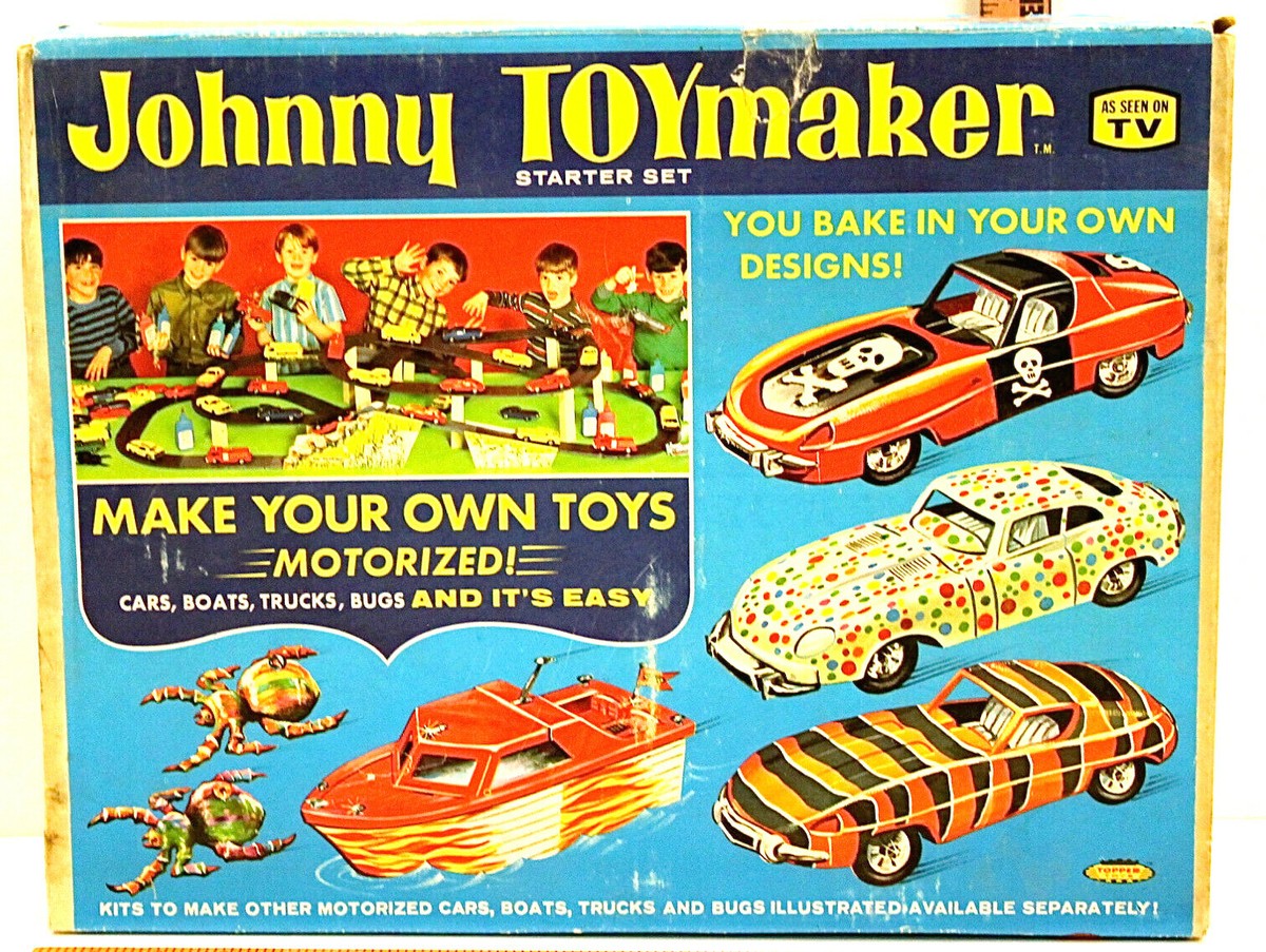 Vintage 1968 Johnny TOYmaker Starter Set Topper Heating Unit