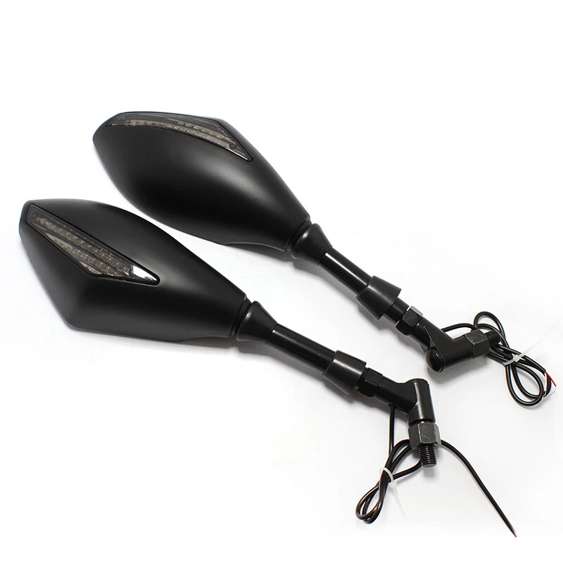 Светодиодные зеркала указателя поворота для мотоциклов Honda CB900F CB600F CB500F CB1000R CTX700 - Изображение 3 из 4