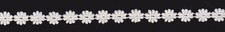 Vintage/Antique White, Cotton Lace Daisy Trim 8-3/4 Yards