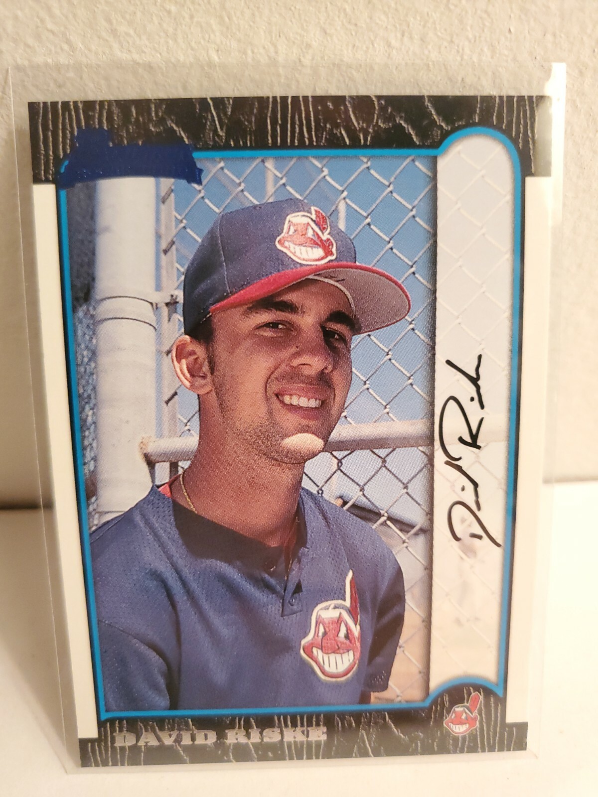1999 Bowman Baseball Card | David Riske | Cleveland Indians | #120