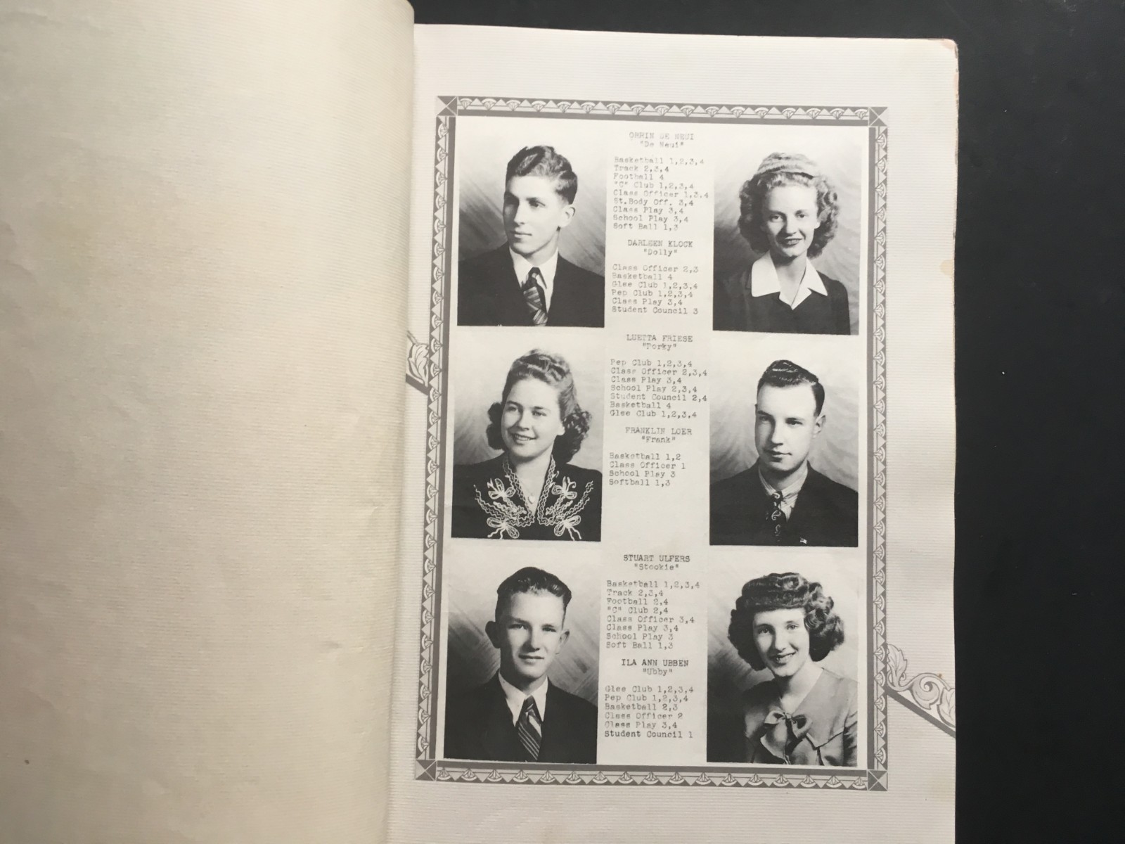 1946 Chancellor High School Yearbook Chancellor, South Dakota eBay
