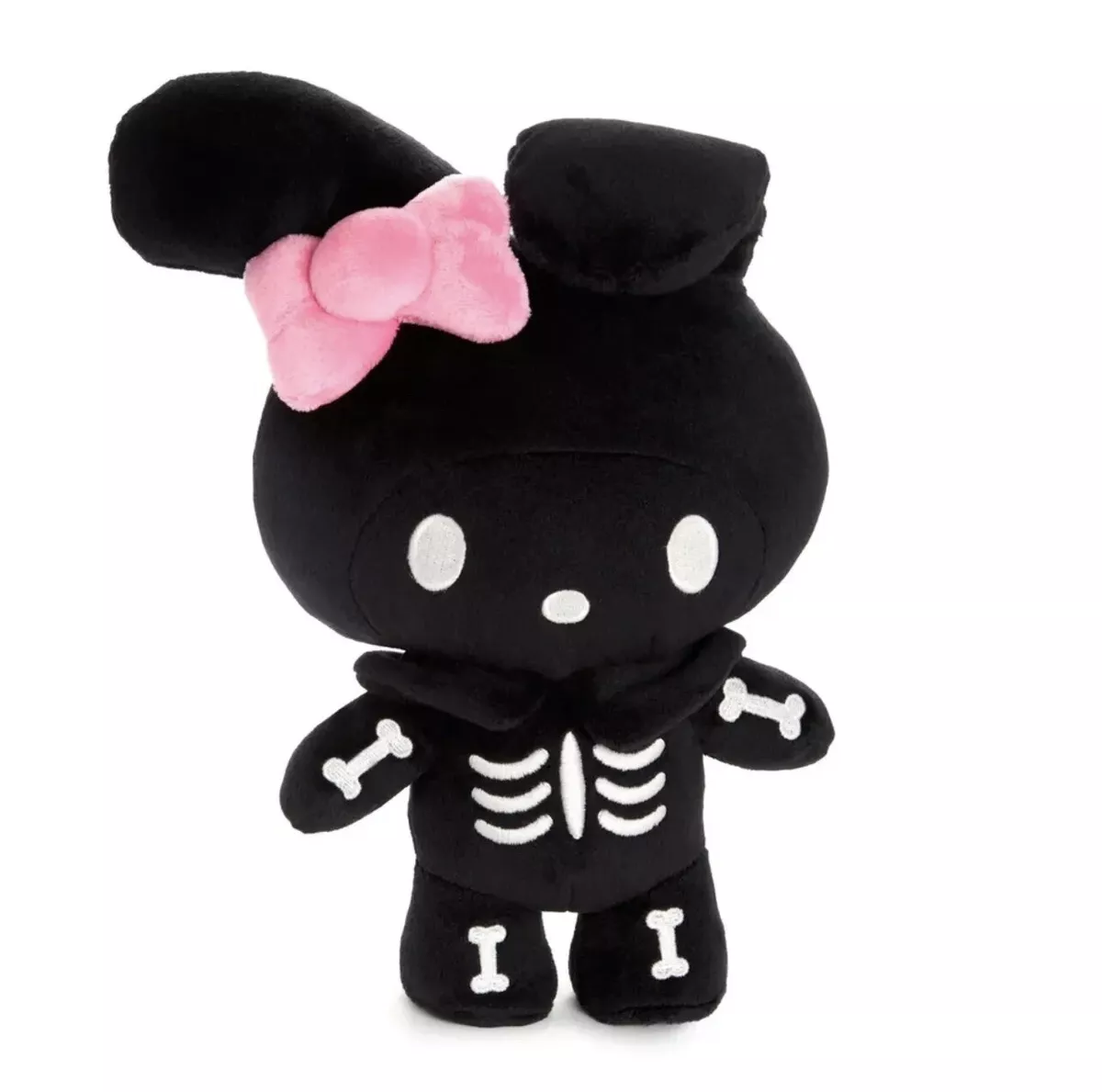 Hello Kitty Glow-in-the-Dark 8 Skeleton Plush (Halloween 2023 Series)