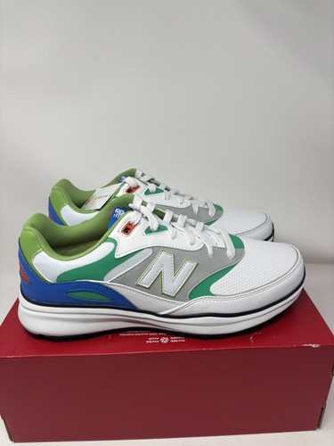 New Balance Golf Heritage Shoes Men’s Size 11 Medium White Blue MG100WB