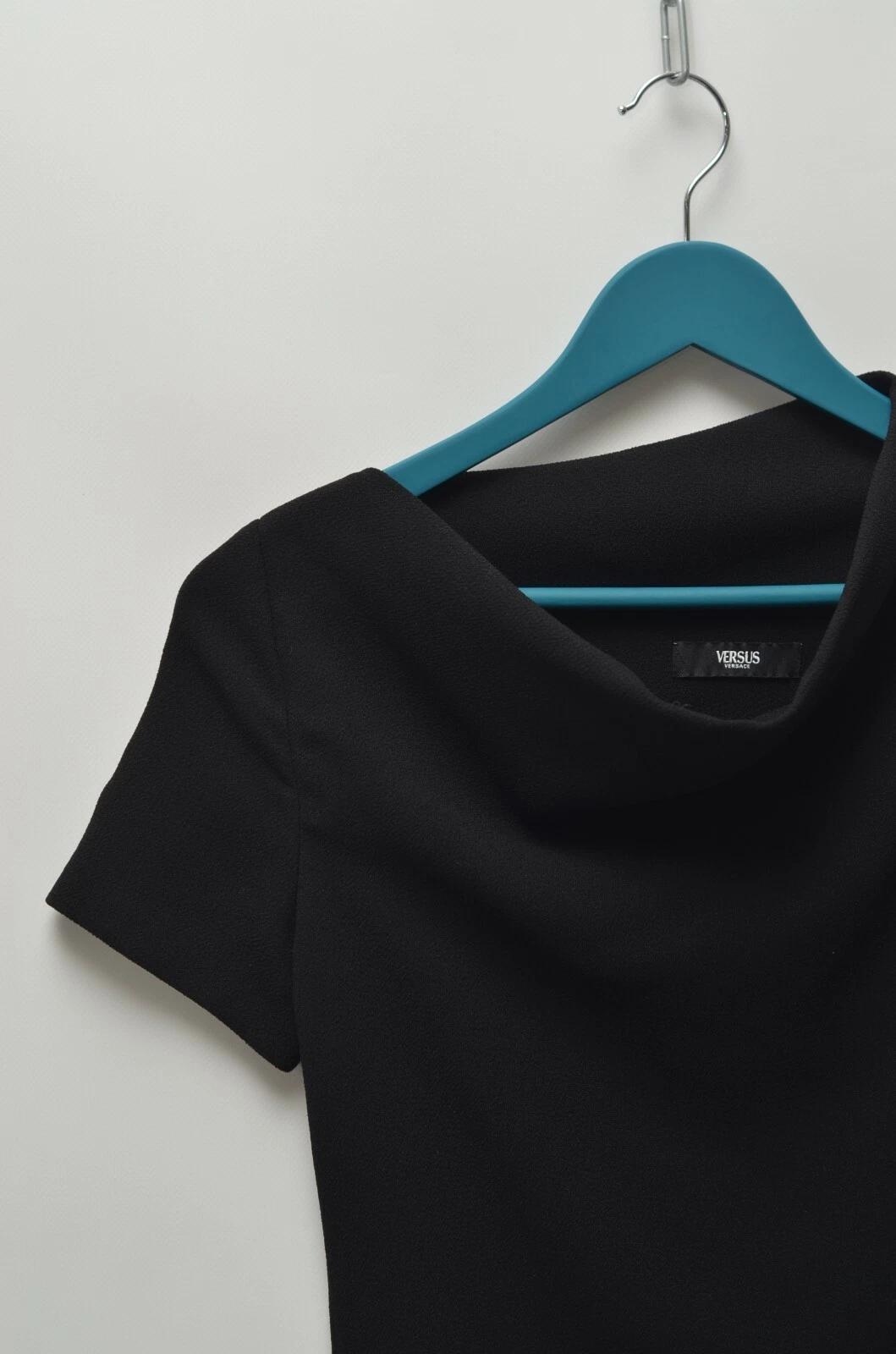 Abito donna nero Versace Versus Luxury taglia 42 Made in Italy