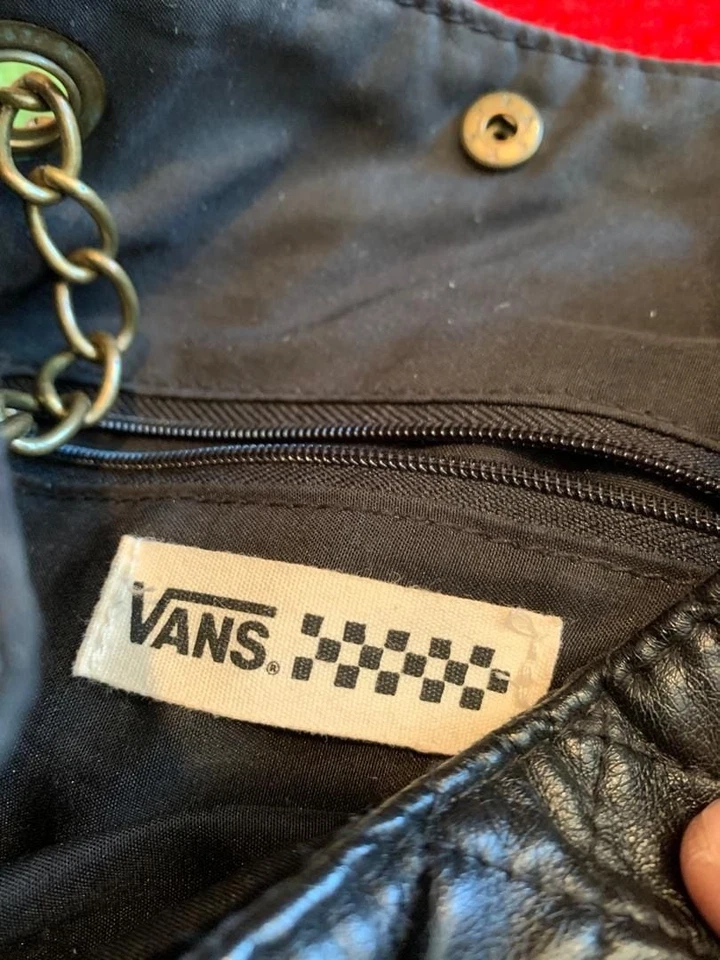 Bolso pequeño Vans acolchado imitación cuero ⛓️metal bronce... - , Foto 4 de 4