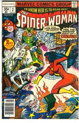 SPIDER-WOMAN #2 1978 MARVEL COMICS 1st App Morgan Le Fay