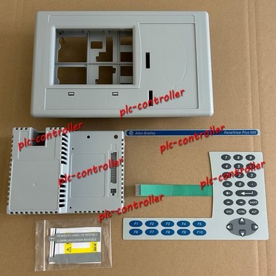 Plastic Cover (upper + lower)+ Membrane Fit for PanelView Plus 600 2711P-B6C22D