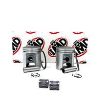 Suzuki GT185 GT 185 Twin 12110-35623 Piston Kits Bearings x2 +2.00mm 51.00mm