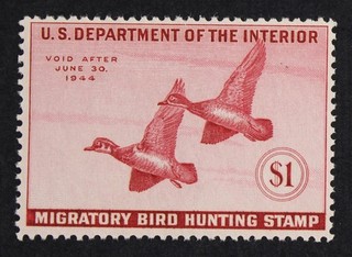 CKStamps: US Federal Duck Stamps Collection Scott#RW10 $1 Mint NH OG