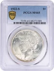 1922-S Peace Silver Dollar MS65 PCGS