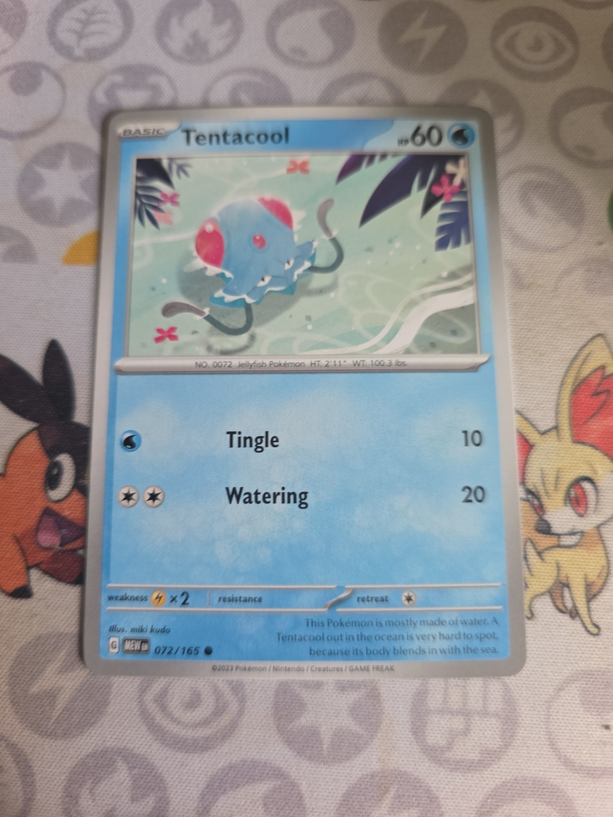 Pokemon Tentacool (72/210) 151 NM