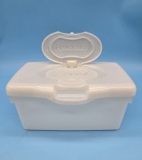 Huggies Baby Wipes EMPTY Container White With Pop Up Top