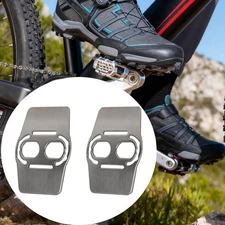 2 Pieces Mountain Bike Cleat Spacer Cycling Shoes Clips Cleats for