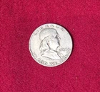 1954D Franklin Silver Half Dollar
