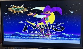 Sega Saturn Christmas Nights into Dreams Disc Only