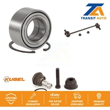 Front Right Bearing Lower Ball Joint And Link Kit For 2001-2006 Hyundai Santa Fe