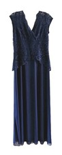Blu Sage Evening, sequin blue, Dress, from Macy's in US size 12 , UK size 14
