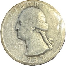 1932-S Washington 25¢ ✔ 90% Silver ✔ Good (G) Condition