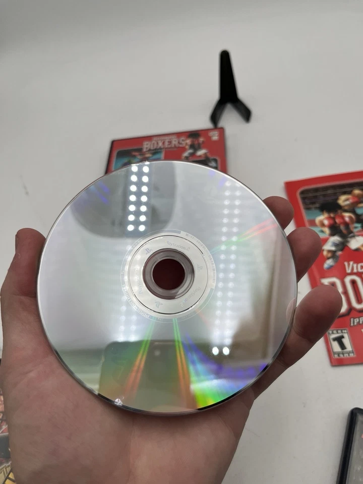 PS2 Victorius Boxers Ippo's Road to Glory completo na caixa e testado - Imagem 4 de 4