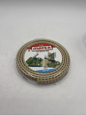New Sealed Zuru MaykaToy Block Tape Tan 2M/6.5 FT  2 Stud