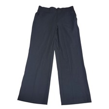Member's Mark Women's Stretch Soft Pockets Travel Wide Leg Pant Black, XXXL 