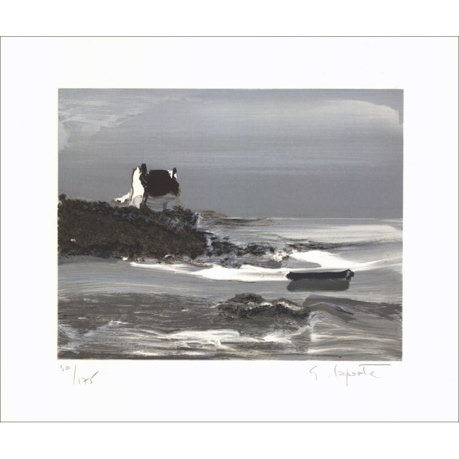 版画 ES LAPORTE lithograph LAPORTE Georges - Original lithograph