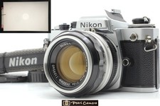 Near MINT Nikon FE SLR 35mm Film Camera Ai-converted 50mm f1.4 Lens From JAPAN