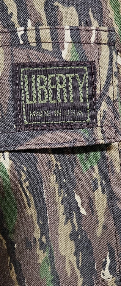 Pantalones de caza Liberty Realtree camuflados cargo para hombre talla grande cintura/dobladillos EE. UU. NOS de colección patín Foto 4 de 4