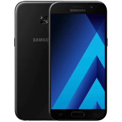 Samsung Galaxy A5 2017 schwarz/blau GEÖFFNET NIE BENUTZT