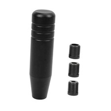 Universal 5inch Aluminum Alloy Shift Knob, Heavy Duty Car Gear 13cm Black