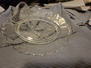 1976 U.S. Bicentennial Pressed Glass Plate – Eagle – 1776-1976 – Excellent-EUC