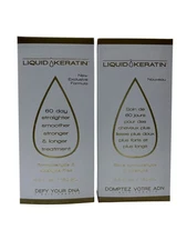 Liquid Keratin 60 Day Straighter, Smoother, Stronger Treatment 4.2 OZ Set of 2