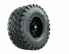Set Of 4 Gtw 10 Storm Trooper Gloss Black Golf Cart Wheels 22 Off Road Tires Set Of 4 Gtw 10 Storm Trooper Gloss Black Golf Cart Wheels 22 Off Road Tires
