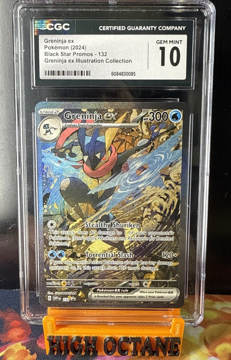 CGC 💎 10 - Greninja ex 132 Sv: Scarlet & Violet Promo | eBay