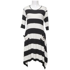 The Masai Clothing Company, Kleid, Größe: M, Schwarz/Weiß, Elasthan/Viskose #iEW