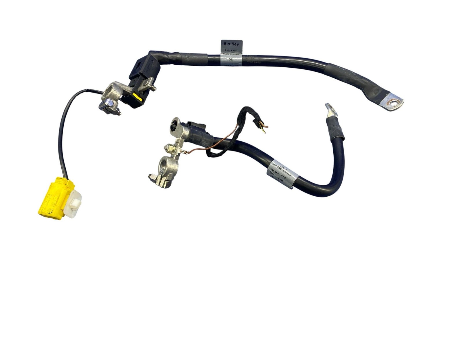 2006-2012 BENTLEY CONTINENTAL NEGATIVE BATTERY TERMINAL CABLE WIRE SET 3W5971228