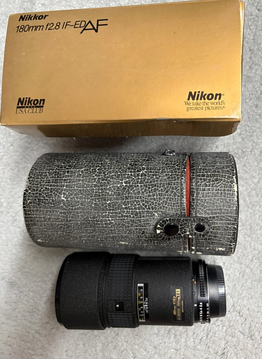 Nikon NIKKOR f/2.8 Camera Lenses 180mm Focal for sale | eBay
