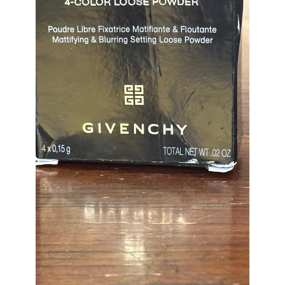 Givenchy Prisme Libre Loose Setting Powder In 03 Voile Rose 4-Color Sampler Set - Image 2 of 2